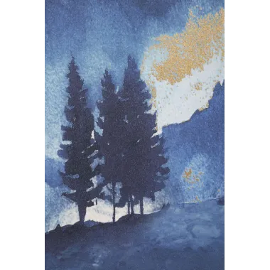 DRUKOWANY Obraz GÓRSKIE DRZEWO 80X3X120 cm